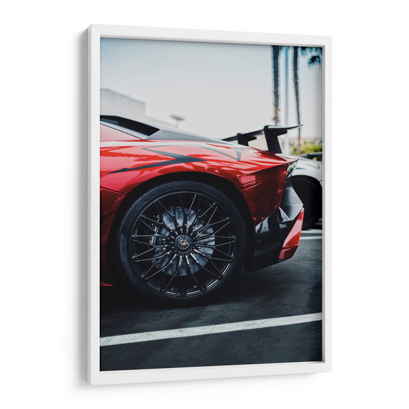 Lamborghini Aventador SV detalle | Cuadro decorativo de Canvas Lab