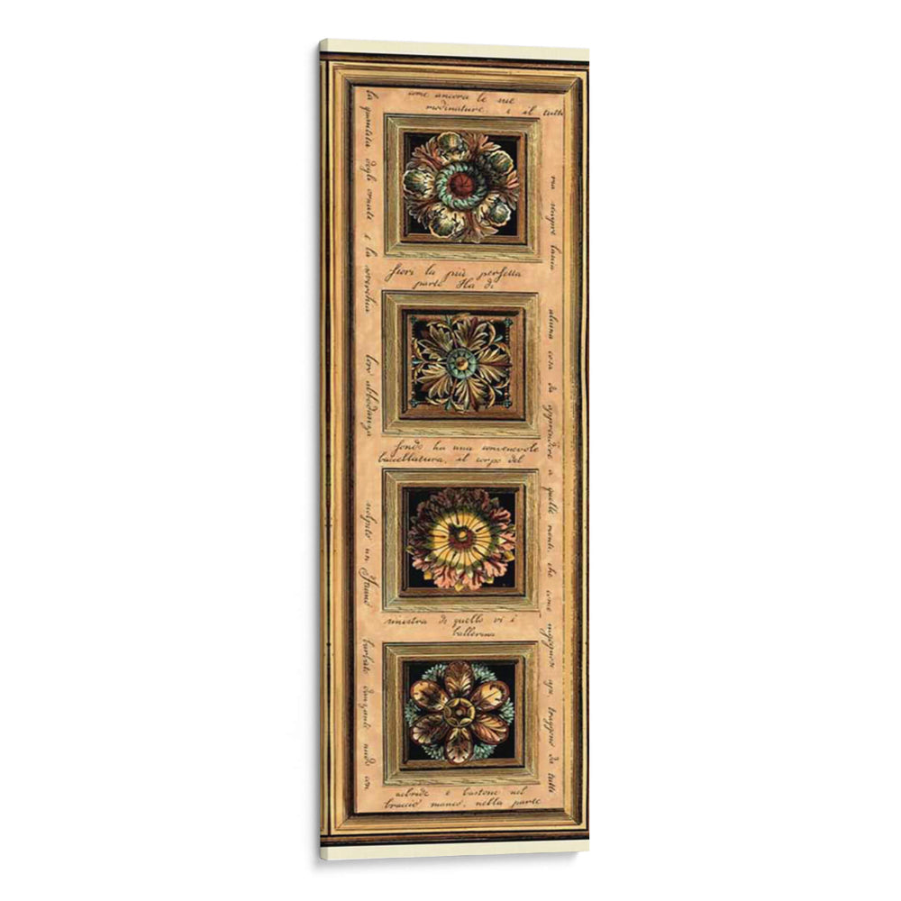 Rosette Panel I - Vision Studio | Cuadro decorativo de Canvas Lab