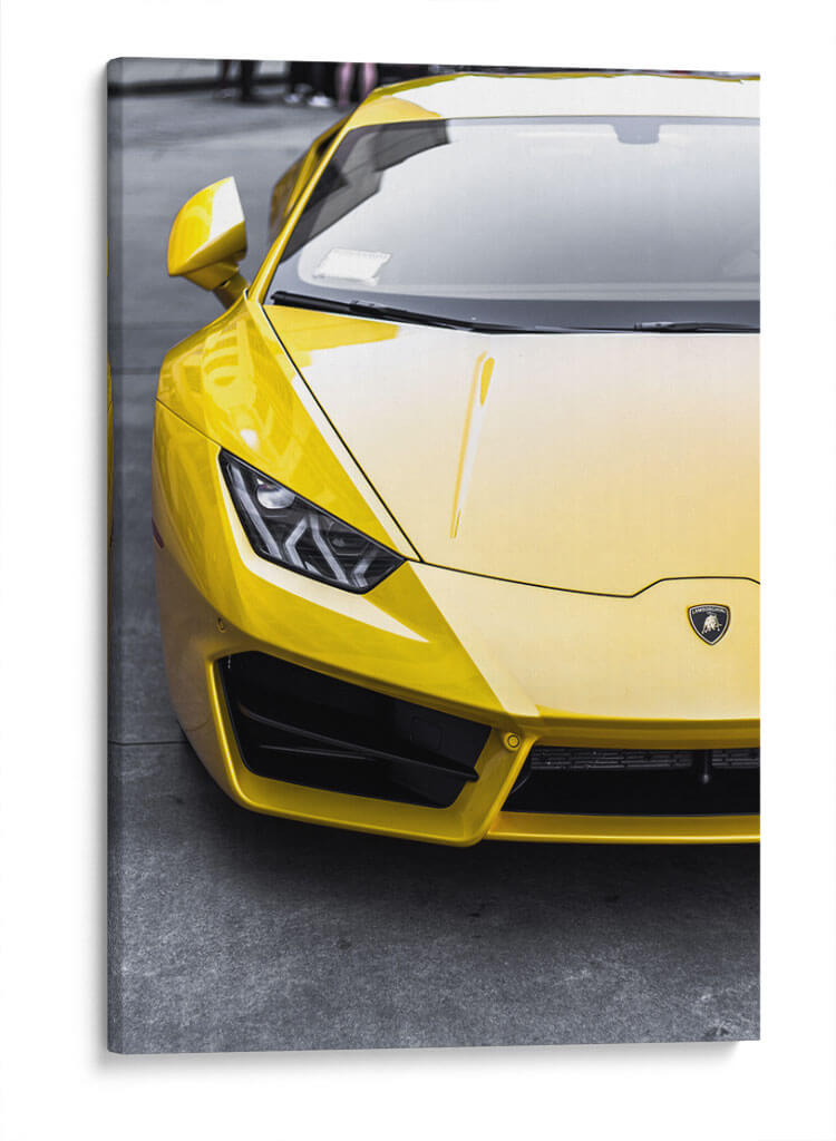 Lamborghini Huracán detalle | Cuadro decorativo de Canvas Lab