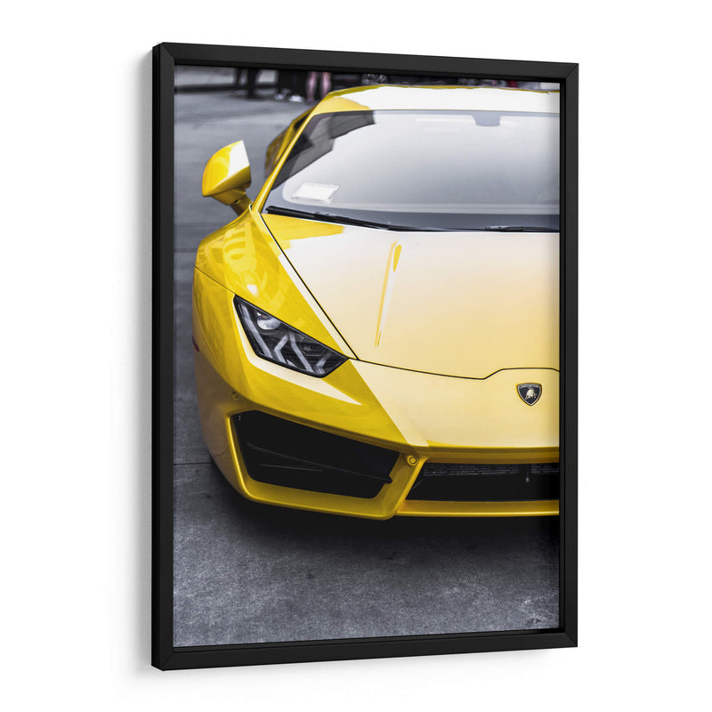 Lamborghini Huracán detalle | Cuadro decorativo de Canvas Lab