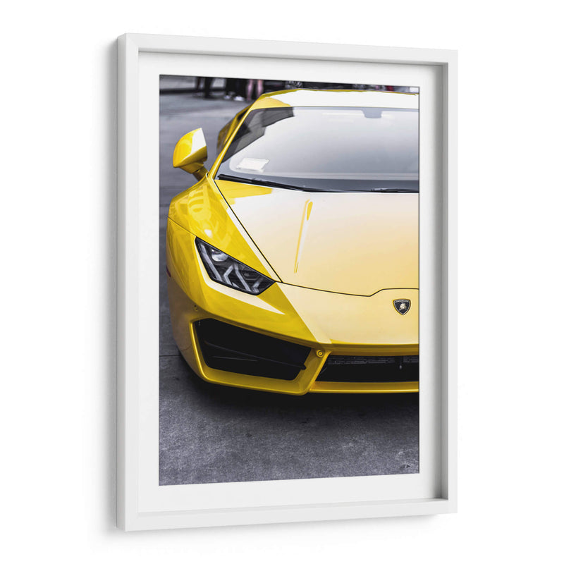 Lamborghini Huracán detalle | Cuadro decorativo de Canvas Lab