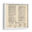 Constitución Documento - Continental Congress | Cuadro decorativo de Canvas Lab
