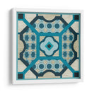 Embellecido Indigo Enrejado III - June Erica Vess | Cuadro decorativo de Canvas Lab