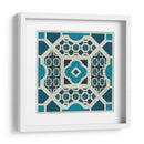 Embellecido Indigo Enrejado V - June Erica Vess | Cuadro decorativo de Canvas Lab