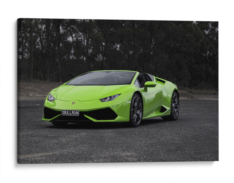 Lamborghini Huracán Roadster | Cuadro decorativo de Canvas Lab