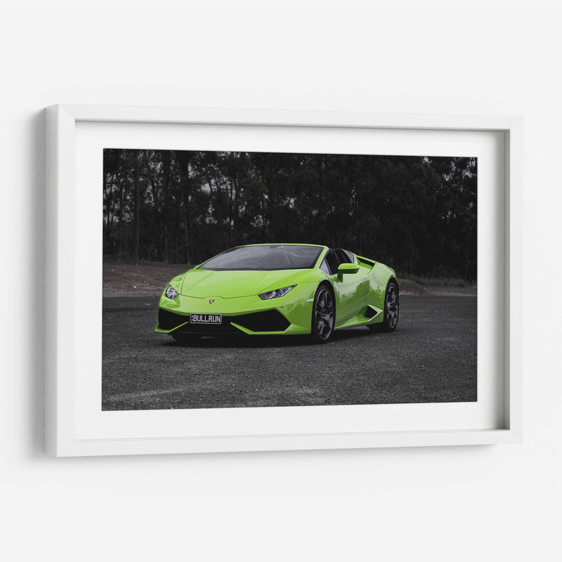Lamborghini Huracán Roadster | Cuadro decorativo de Canvas Lab