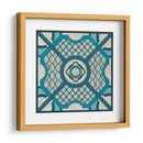 Embellecido Indigo Enrejado VIII - June Erica Vess | Cuadro decorativo de Canvas Lab