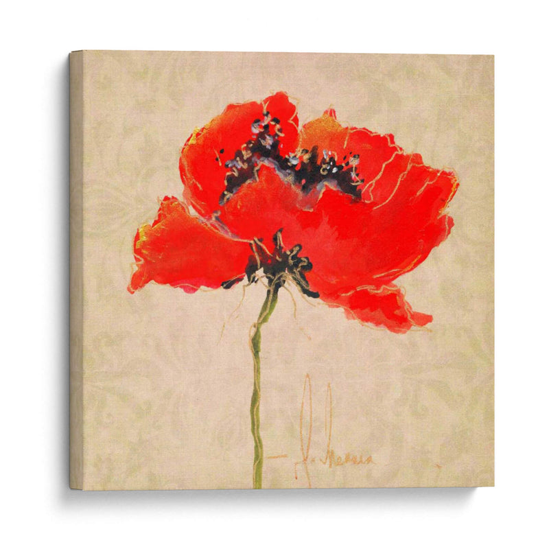 Vivid Red Amapolas III - Leticia Herrera | Cuadro decorativo de Canvas Lab