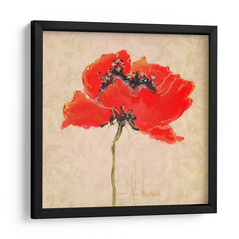 Vivid Red Amapolas III - Leticia Herrera | Cuadro decorativo de Canvas Lab