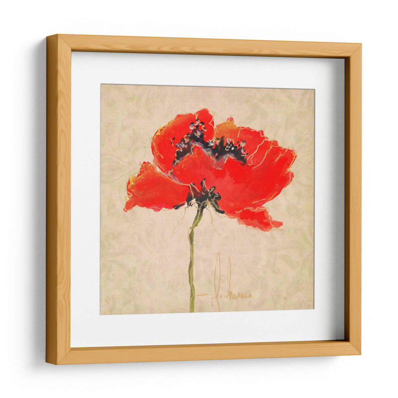 Vivid Red Amapolas III - Leticia Herrera | Cuadro decorativo de Canvas Lab