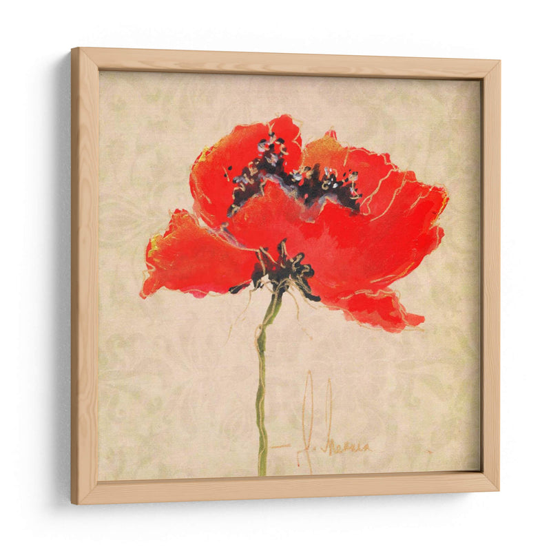 Vivid Red Amapolas III - Leticia Herrera | Cuadro decorativo de Canvas Lab