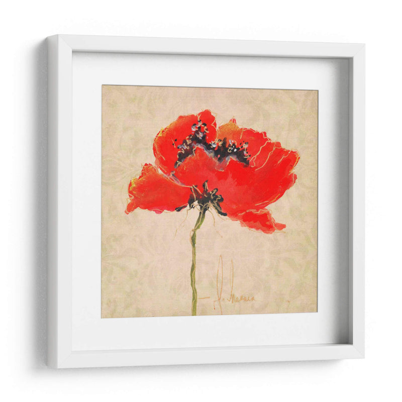 Vivid Red Amapolas III - Leticia Herrera | Cuadro decorativo de Canvas Lab