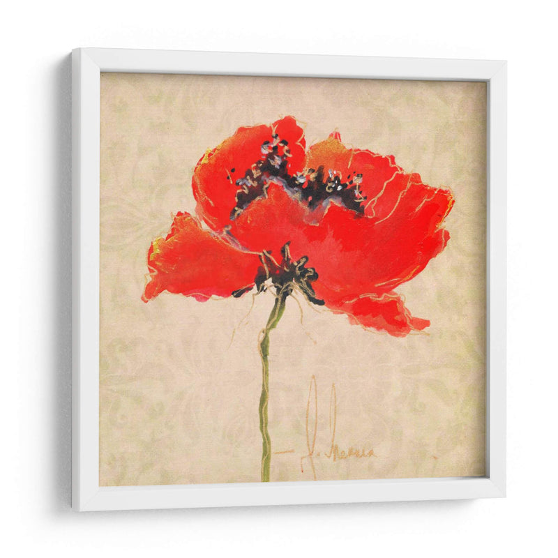 Vivid Red Amapolas III - Leticia Herrera | Cuadro decorativo de Canvas Lab