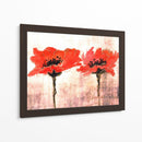 Vivid Red Amapolas V - Leticia Herrera | Cuadro decorativo de Canvas Lab