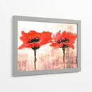 Vivid Red Amapolas V - Leticia Herrera | Cuadro decorativo de Canvas Lab