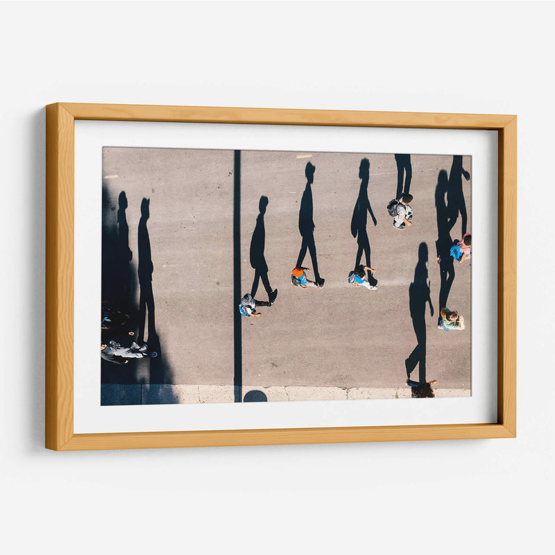 Las sombras del camino | Cuadro decorativo de Canvas Lab