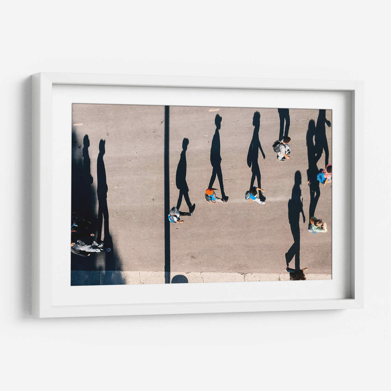 Las sombras del camino | Cuadro decorativo de Canvas Lab