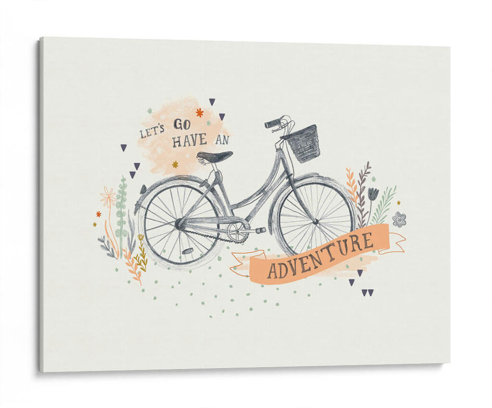 Let's go have an adventure | Cuadro decorativo de Canvas Lab