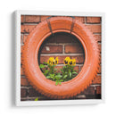 Llanta maceta | Cuadro decorativo de Canvas Lab