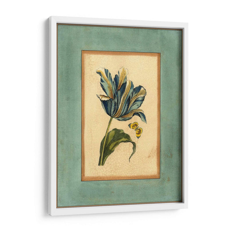 Craquelado Spa Tulipán Azul II - Vision Studio | Cuadro decorativo de Canvas Lab