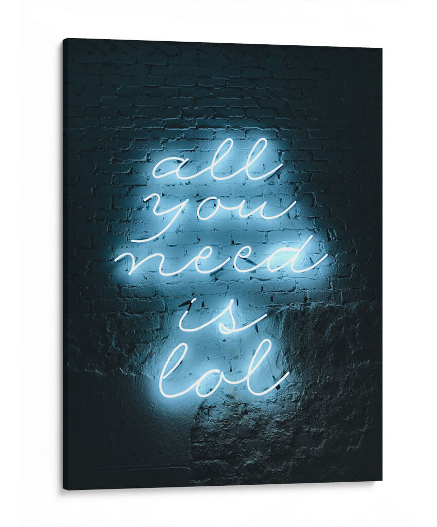 Lol | Cuadro decorativo de Canvas Lab