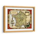 Vino Mapa De Francia El Cgp | Cuadro decorativo de Canvas Lab