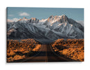 El camino hacia la montaña nevada | Cuadro decorativo de Canvas Lab