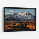 El camino hacia la montaña nevada | Cuadro decorativo de Canvas Lab