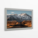 El camino hacia la montaña nevada | Cuadro decorativo de Canvas Lab