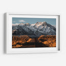 El camino hacia la montaña nevada | Cuadro decorativo de Canvas Lab