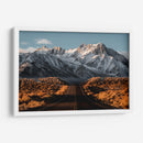El camino hacia la montaña nevada | Cuadro decorativo de Canvas Lab