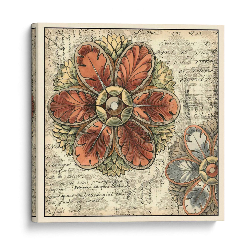 Vintage Rosette I - Vision Studio | Cuadro decorativo de Canvas Lab