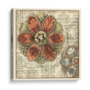 Vintage Rosette I - Vision Studio | Cuadro decorativo de Canvas Lab