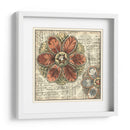 Vintage Rosette I - Vision Studio | Cuadro decorativo de Canvas Lab
