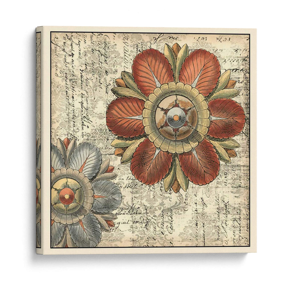 Vintage Rosette II - Vision Studio | Cuadro decorativo de Canvas Lab