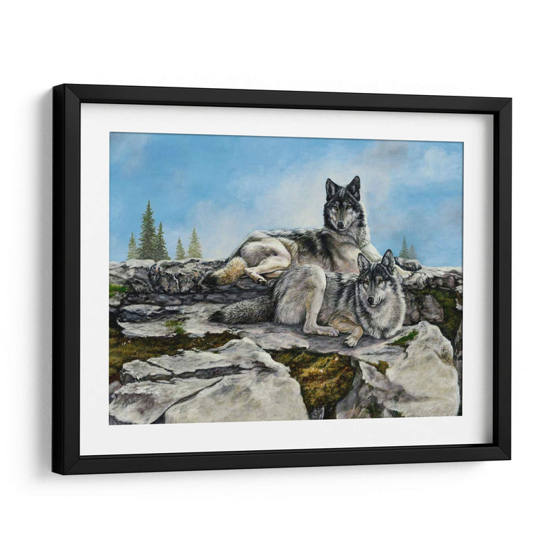 Montaña De La Mañana - Carolyn Mock | Cuadro decorativo de Canvas Lab