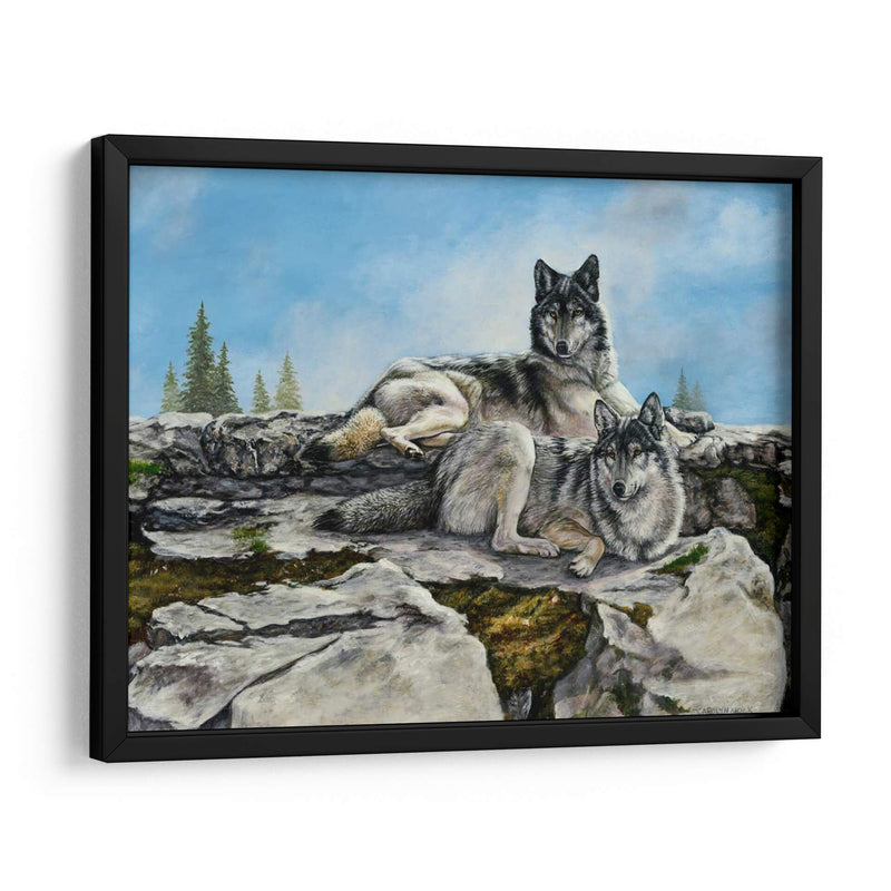 Montaña De La Mañana - Carolyn Mock | Cuadro decorativo de Canvas Lab