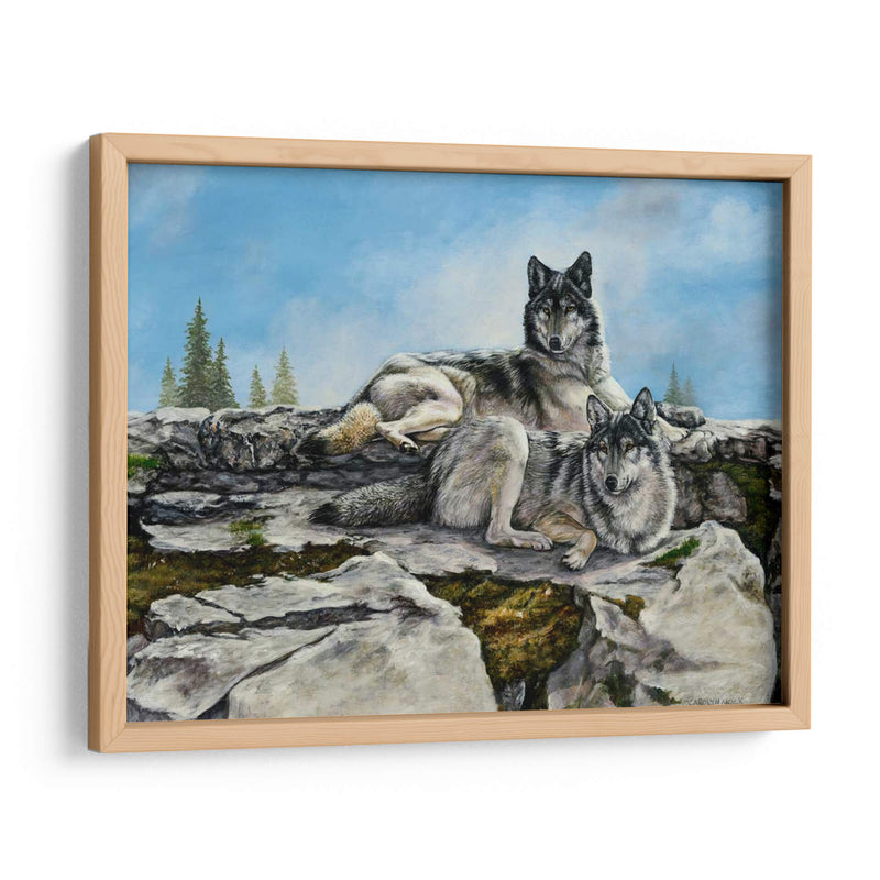 Montaña De La Mañana - Carolyn Mock | Cuadro decorativo de Canvas Lab