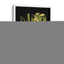 Hojas Verdes En El IV Negro - Vision Studio | Cuadro decorativo de Canvas Lab