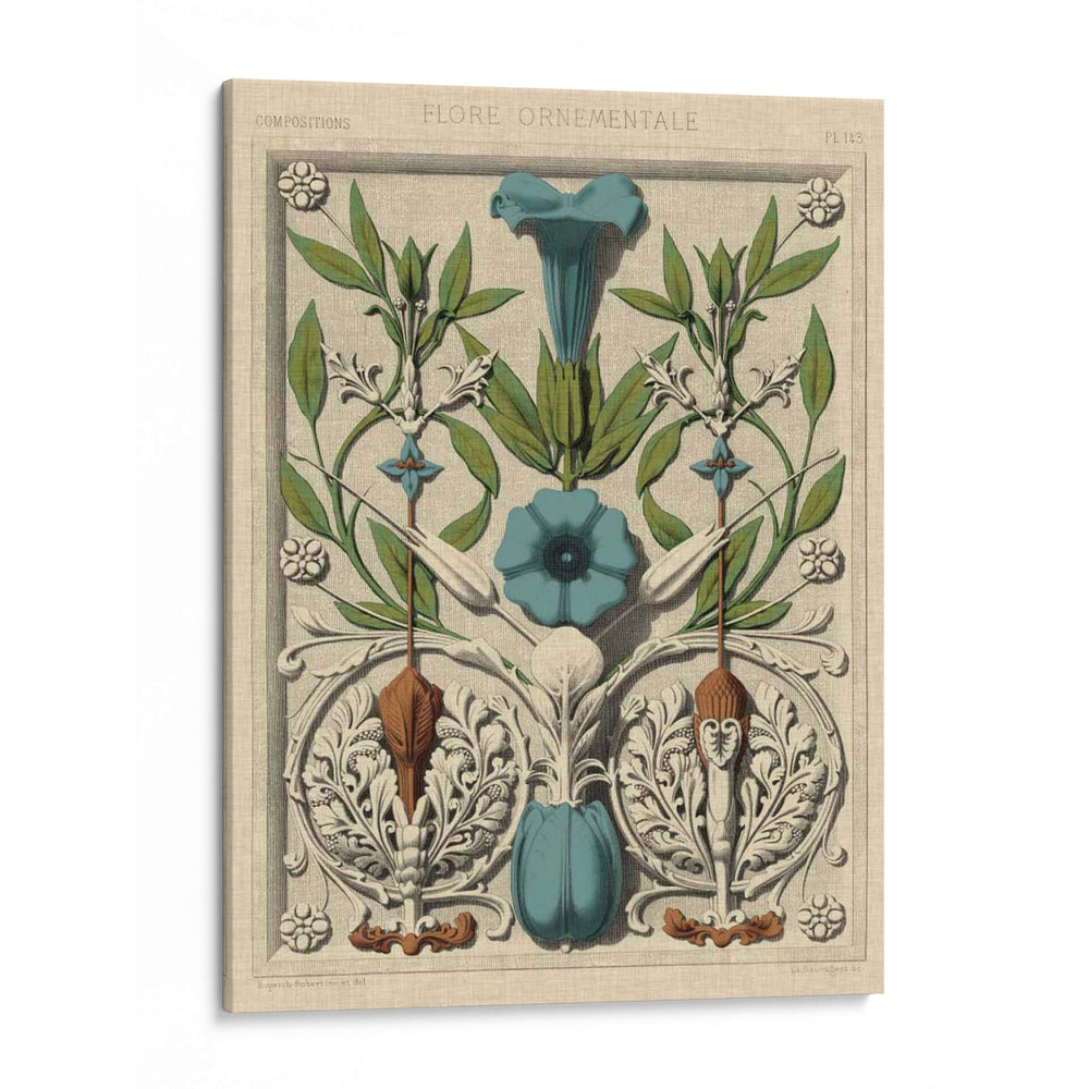 Decorativa Del Flourish I - Vision Studio | Cuadro decorativo de Canvas Lab