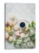 Macarrones y café | Cuadro decorativo de Canvas Lab