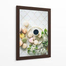 Macarrones y café | Cuadro decorativo de Canvas Lab