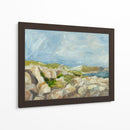 Impasto Mountainside IV - Ethan Harper | Cuadro decorativo de Canvas Lab