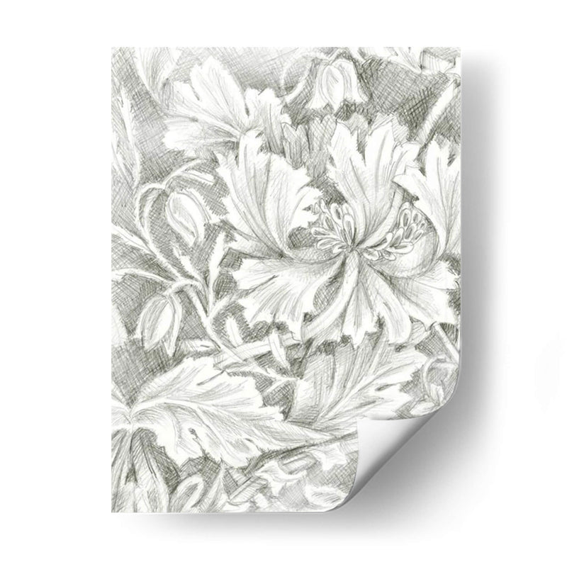 Diseño Floral Boceto I - Ethan Harper | Cuadro decorativo de Canvas Lab