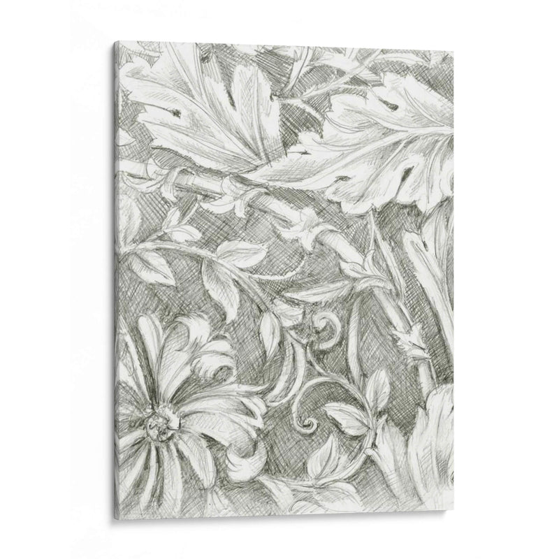 Floral Patrón De Boceto IV - Ethan Harper | Cuadro decorativo de Canvas Lab