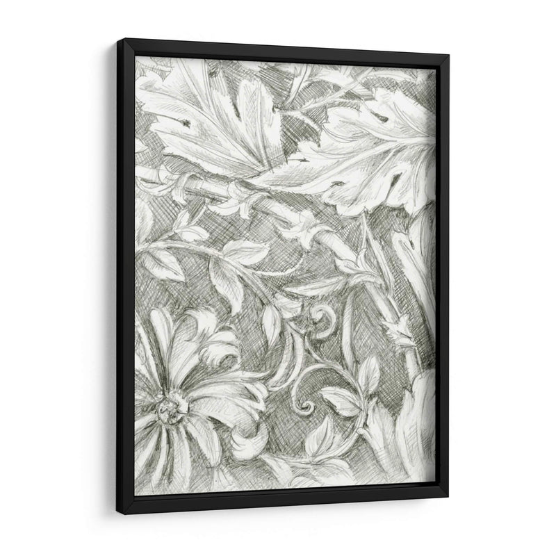 Floral Patrón De Boceto IV - Ethan Harper | Cuadro decorativo de Canvas Lab