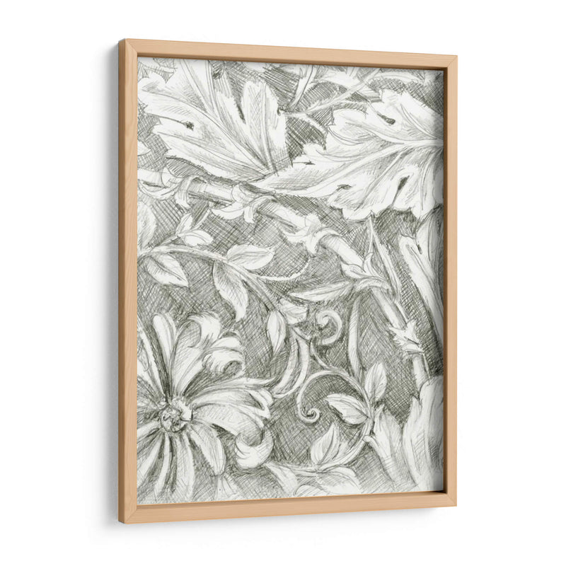 Floral Patrón De Boceto IV - Ethan Harper | Cuadro decorativo de Canvas Lab