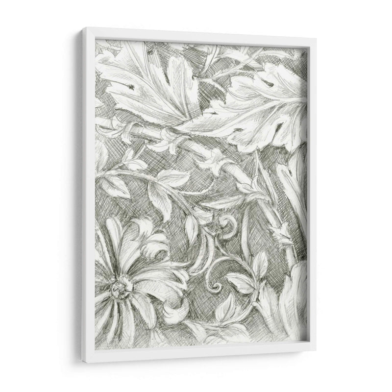 Floral Patrón De Boceto IV - Ethan Harper | Cuadro decorativo de Canvas Lab