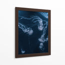 Medusas en lo azul | Cuadro decorativo de Canvas Lab