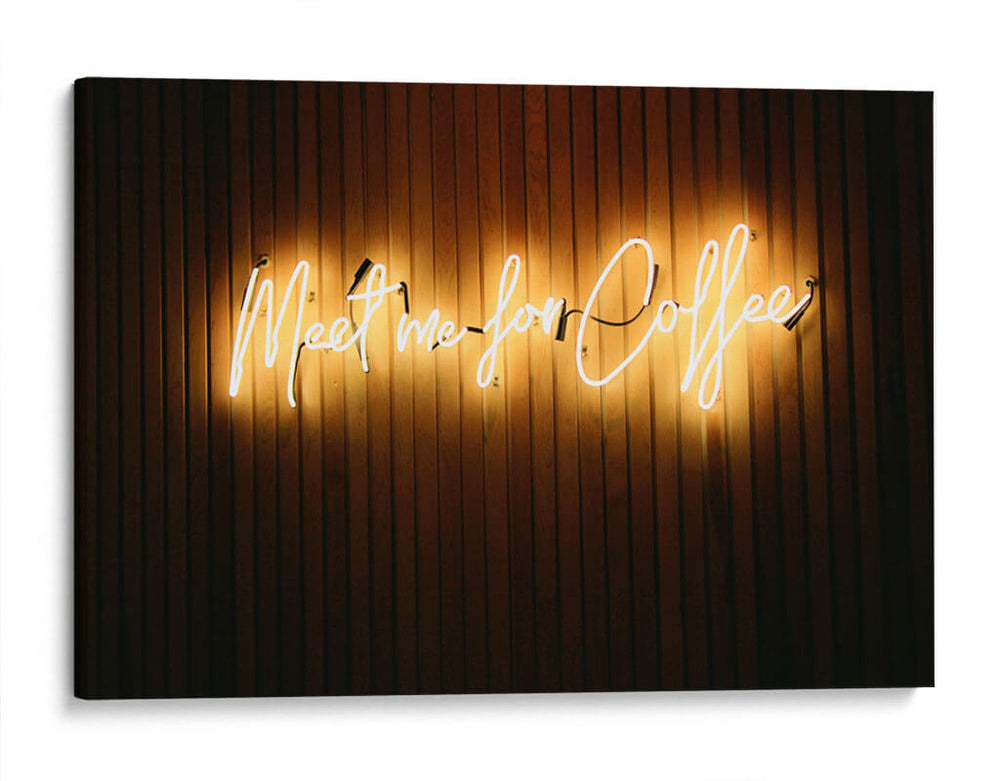 Meet me for coffee | Cuadro decorativo de Canvas Lab